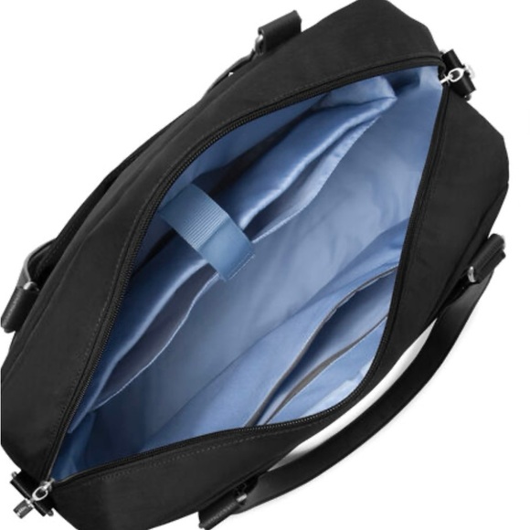 Overnight Expandable Laptop Tote With RFID Phone Wristlet - Picture 4 of 7